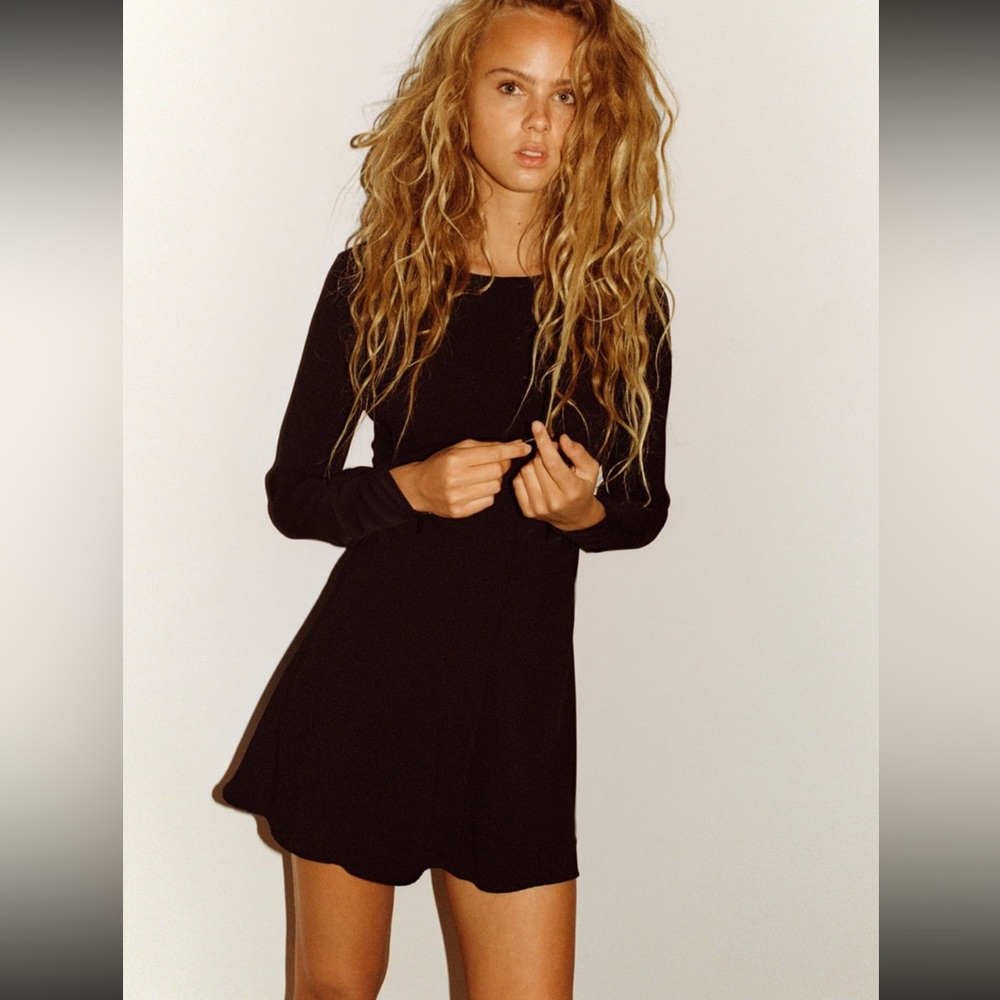 ZARA NWT! LBD with Ruching